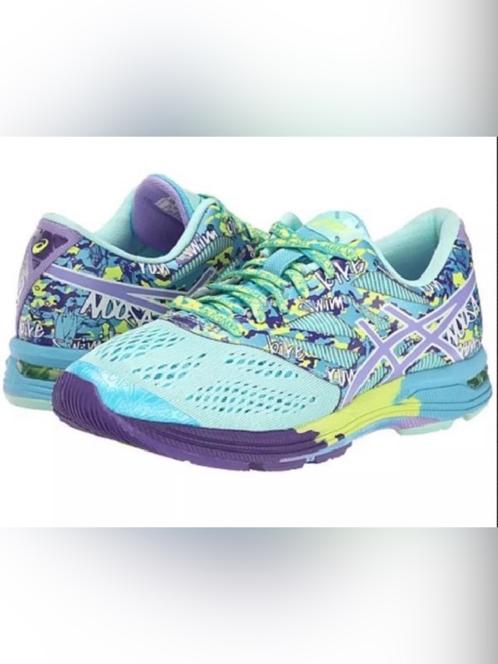 ASICS Gel Noosa Tri 10 Women’s 8.5 Multicolor Triathlon Running Shoes
